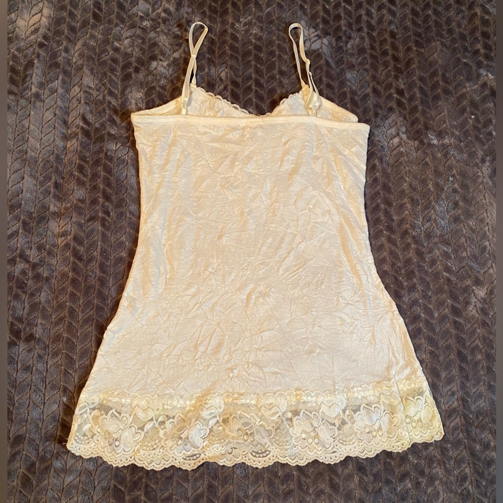Maurices Cream Lace Top - Picture 4 of 8